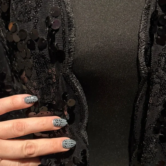 Joan Rivers Black Lace Shawl - Picture 3 of 7